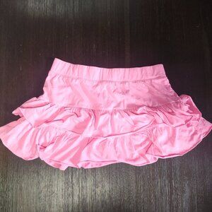 Canyon River Blues Pink Tiered Ruffle Mini Skirt